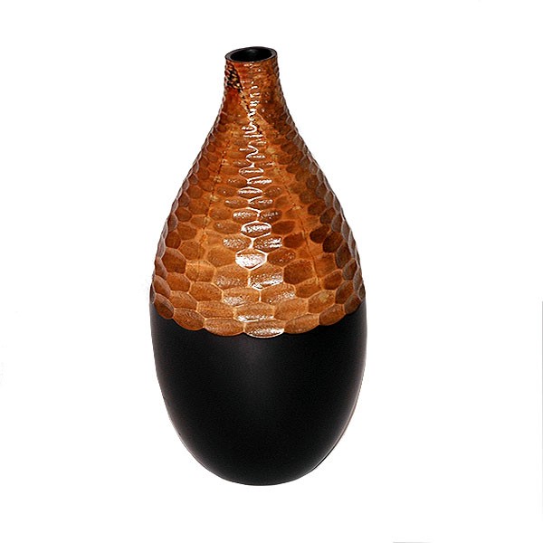 Vase aus Mangoholz